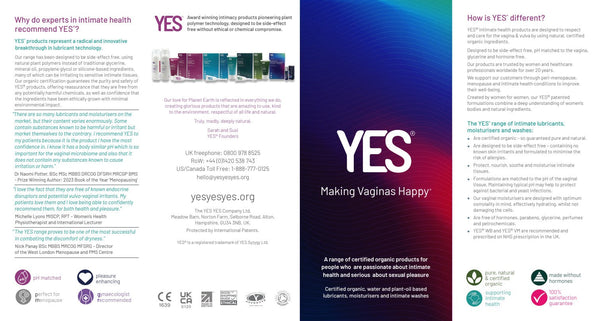 YES Generic Sales Leaflet